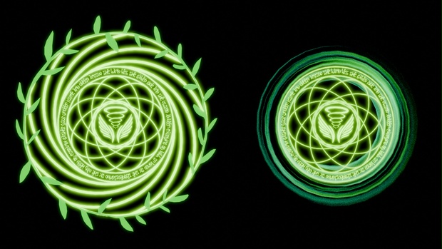 【Blender】 風魔法陣エフェクト Wind magic circle effect - BlenderEffect - BOOTH