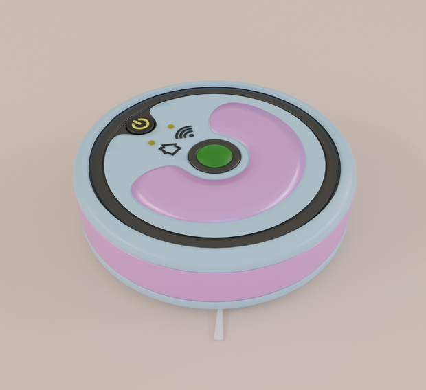 【Blender】 ロボット掃除機 robot vacuum【VRChat】