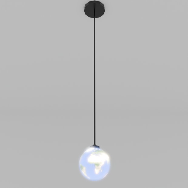 【Blender】地球のライト earth light【VRChat】