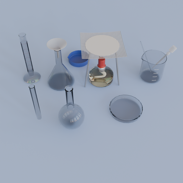【Blender】理科の実験セット 13種 science experiment set【VRChat】