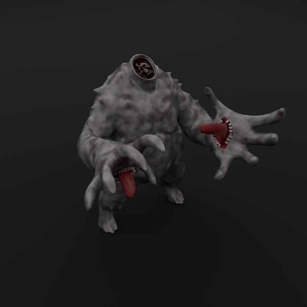 【Blender】汚すもの イゴーロナク The defiler Y'golonac