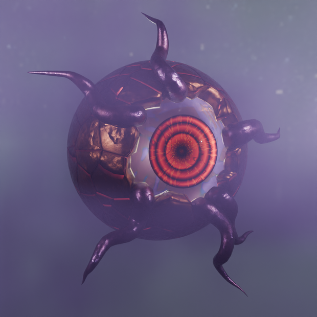 【Blender】先触れなるものグロース Predecessor Ghroth