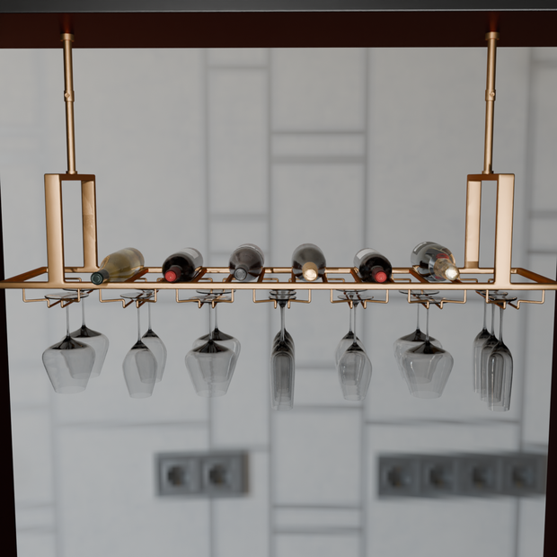 【Blender】 ワイングラスハンガー wine glass hanger