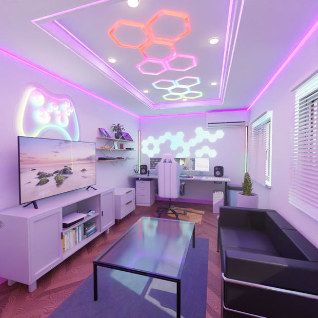 【Blender】ゲーミングルーム　Gaming room