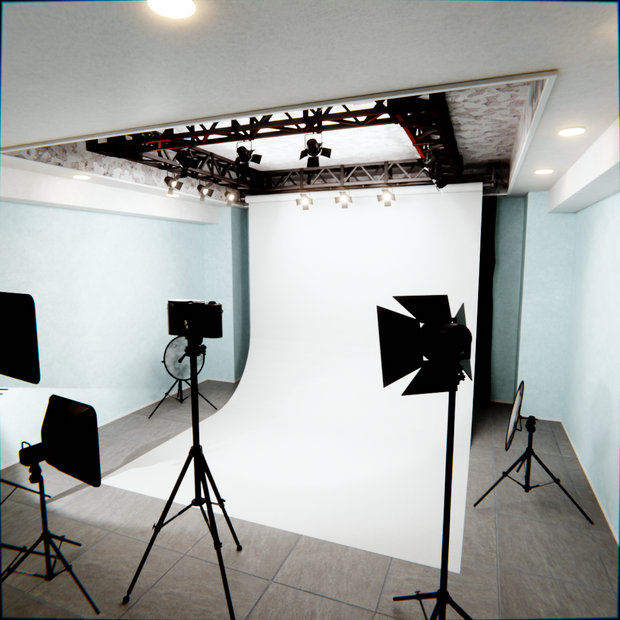 【Blender】 撮影ルーム - Photo Studio