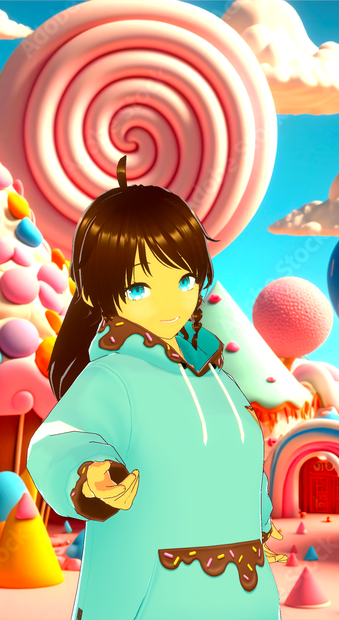 Sweety vroid vrchat model