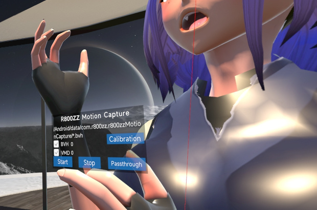 R800ZZ Motion Capture for PICO 4 Ultra/PICO 4 with PICO Motion Tracker[モーションキャプチャー,VMD,BVH]
