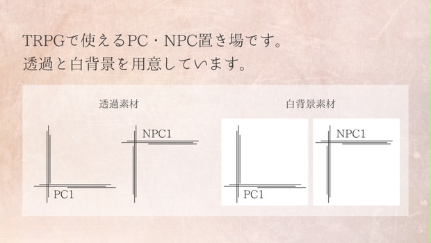 Trpg素材 Pc Npc置き場 うぱーの店 Booth