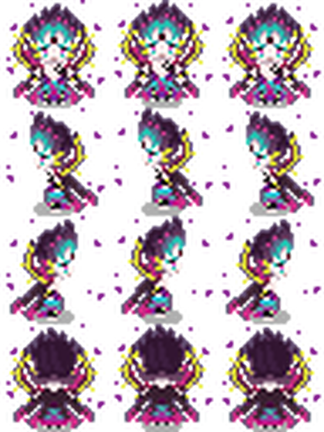 ピクスク用アバター　ぷに神　ケガレ(終焉体)