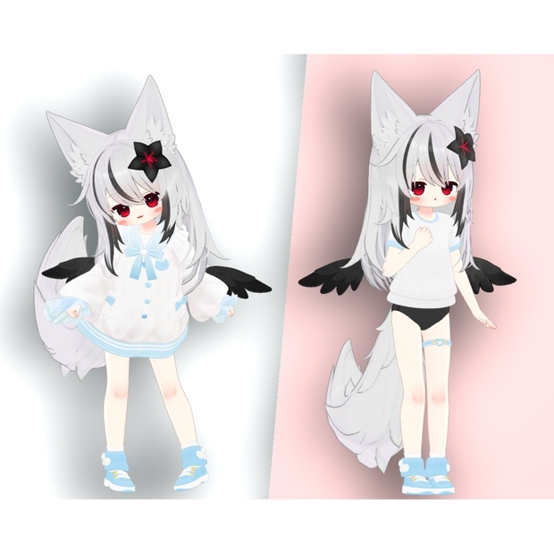 アテッサ新作モデル ☆無料☆専用衣装No.214 - BOOTH - るるくショップ 置物