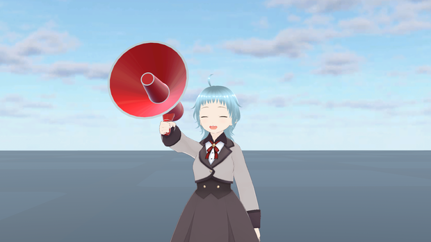 【無料】cluster向け拡声器ギミック