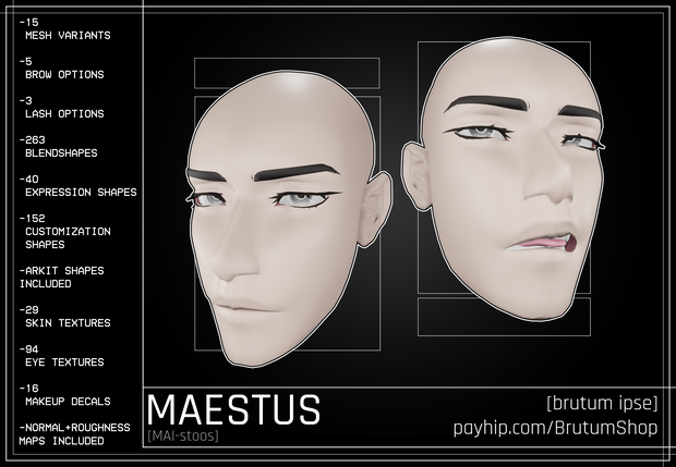 Maestus Face for VRChat