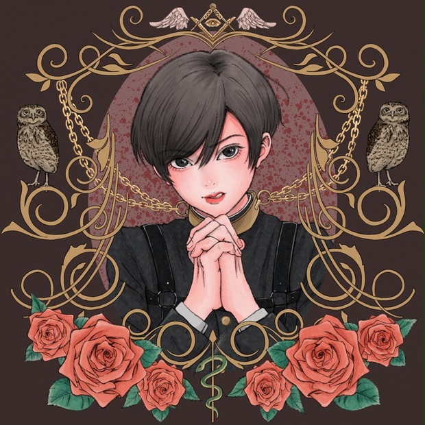 パネル 祈り148 148mmイラスト End G Booth