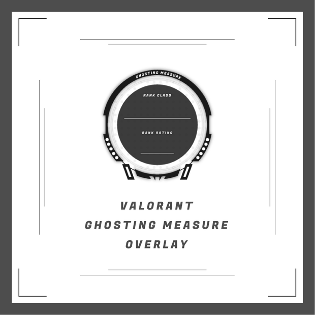 VALORANT / Ghosting Measure & Rank Overlay.