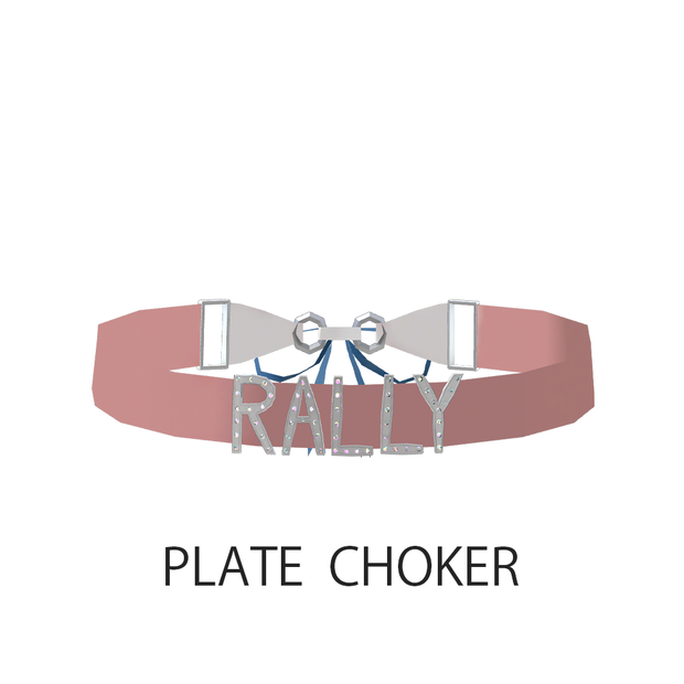 【VRChat想定】Plate Choker