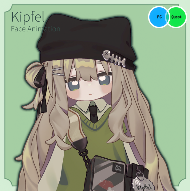 【キプフェル(Kipfel)専用】Kipfel's face Animation(Everything's moving!!!!)