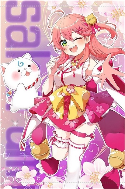 さくらみこ×Shibuya Sakura StageタペストリーB2サイズ ホロライブ さくらみこ 渋谷さくらステージ タペストリー｜Yahoo