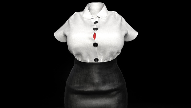 MD Clothing OL 衣装