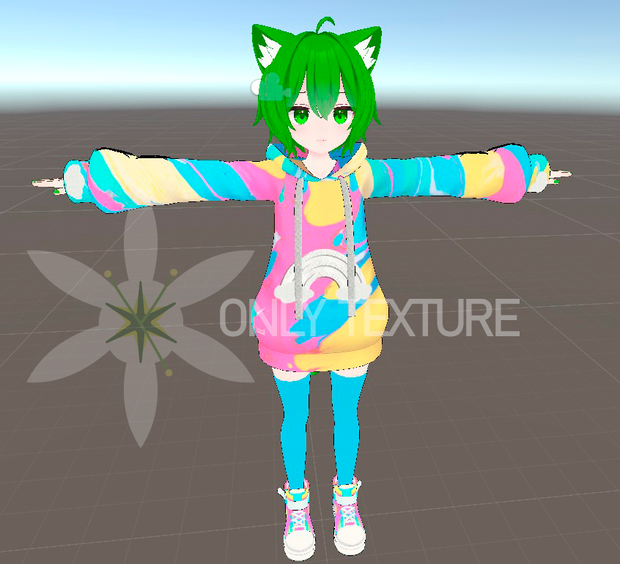 【Rusk/ラスク対応】Hoodie Texture Pack - 3 Unique Designs + Special Edition (+PSD)