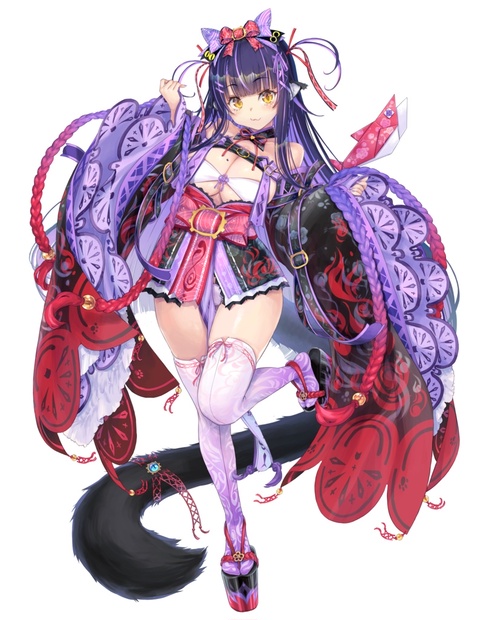 けみくろ　スリーブ　Limitedバージョン 受注生産】『くろいけもみみ(3rd)』アクリルフィギュア - くろいけも