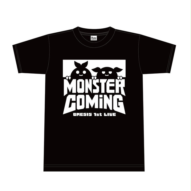 モンカミTシャツ　Lサイズ【モンスターカミンググッズ】