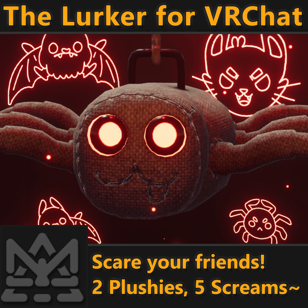 The Lurker for VRChat [怖い, ハロウィン, アバターアセット]