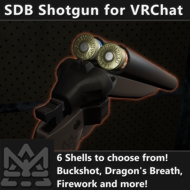 SDB-Shotgun for VRChat [ショットガン, ミリタリー, アバターアセット] - kyrowovrc - BOOTH