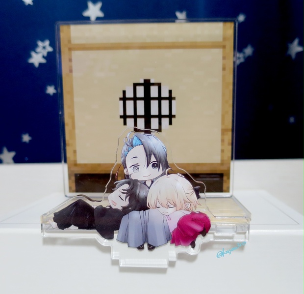 FGO新選組（近土沖）仲良しおすわりアクスタ - Au revoir ! - BOOTH