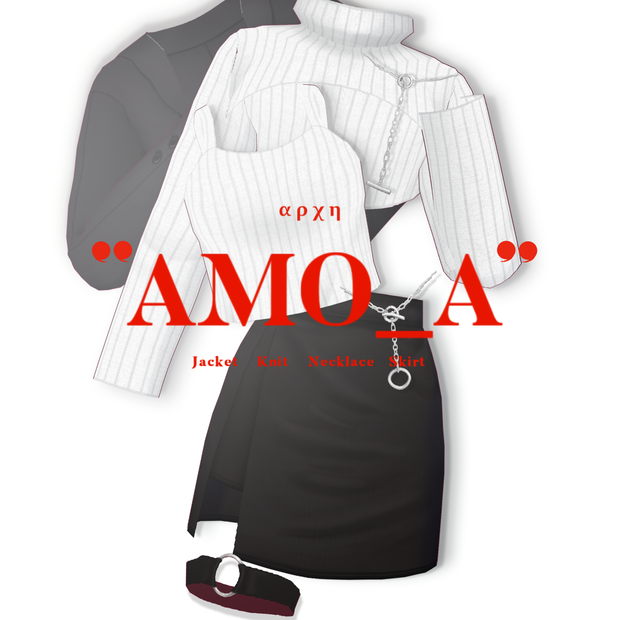 【VRoid】AMO_Aセット　Women's Winter Clothing 2022AW