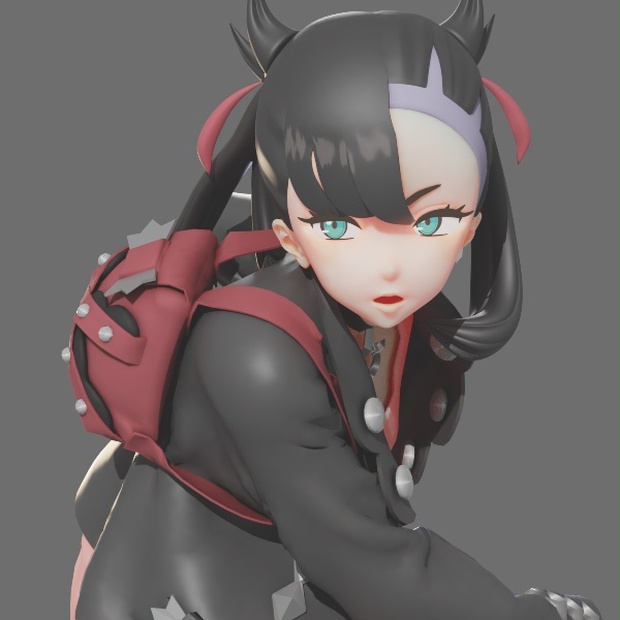 マリィ投球シーンデータ.blend - tomatofry - BOOTH