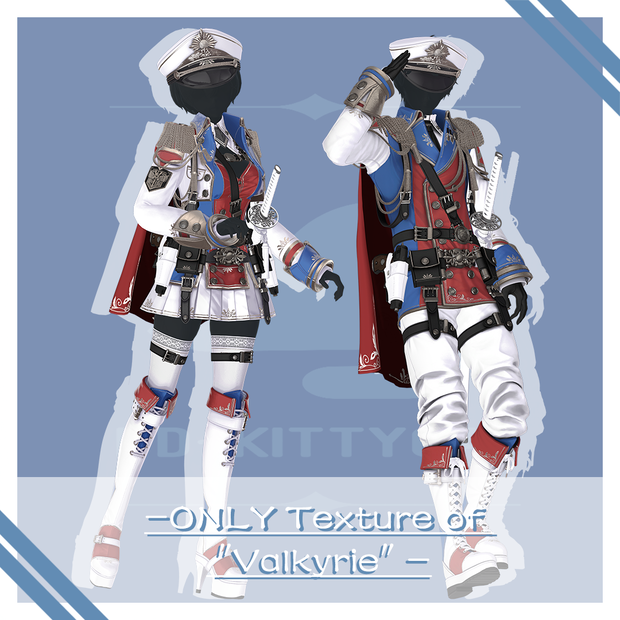ONLY Texture of "Valkyrie" 
