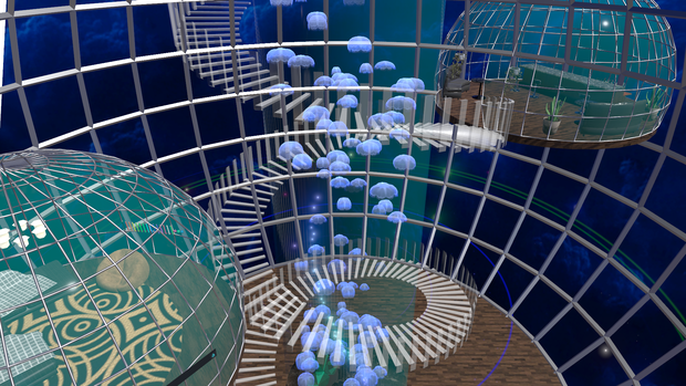 [VRC想定]Spiral Staircase Aquarium [無料]