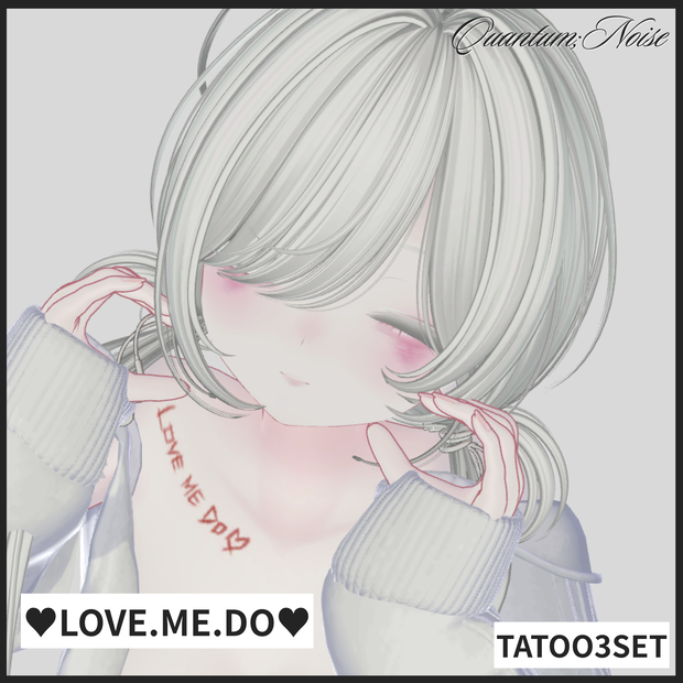 ♥LOVE.ME.DO♥Tatoo3set