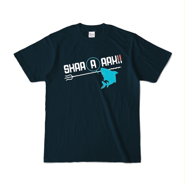 【非公式】がうる・ぐら SHAAAAARKロゴTシャツ - umi mushi - BOOTH