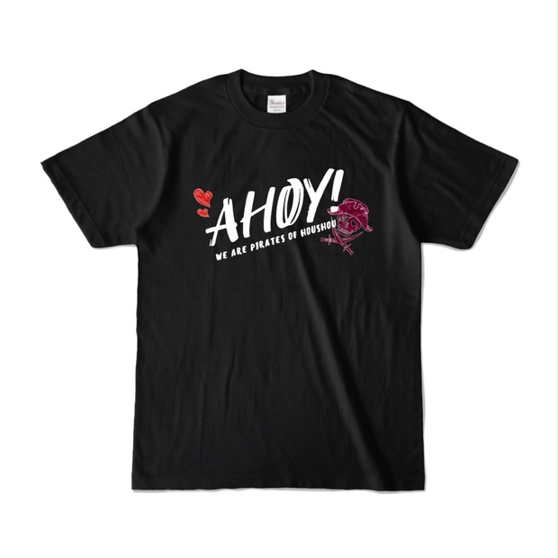 glamb×ホロライブ【宝鐘マリンTシャツ ブラック(M)】 glamb×ホロライブ【宝鐘マリンTシャツ ブラック(M