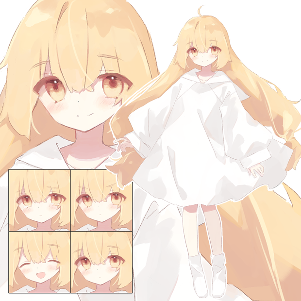 立ち絵素材 フリー素材［001］