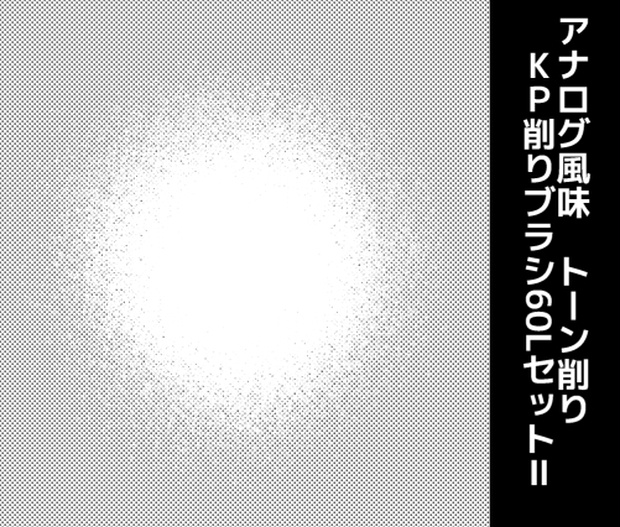 アナログ風味■KP削りブラシ60LセットⅡ