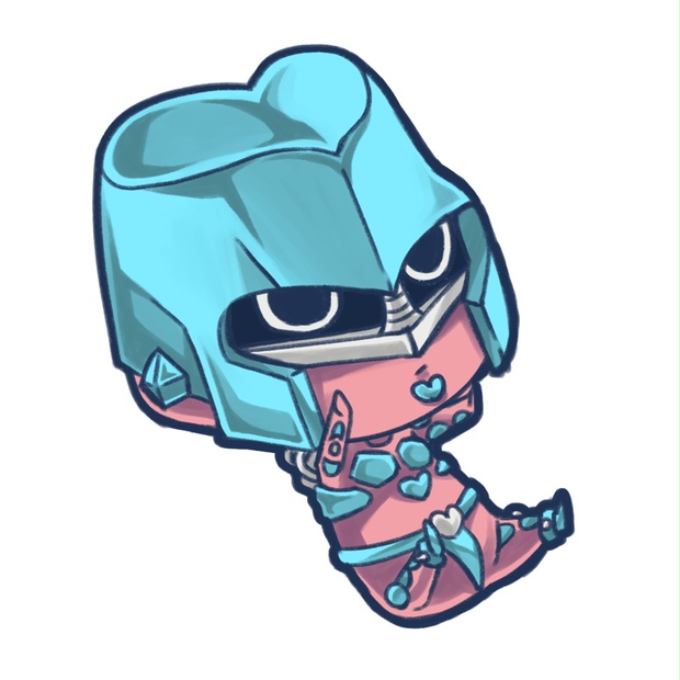 クレイジー ダイヤモンド おてあげアクリルキーホルダー Henoheno Booth