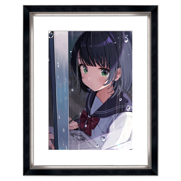 受注生産】複製原画「しぐれうい2021誕生日」（A4） - しぐれ