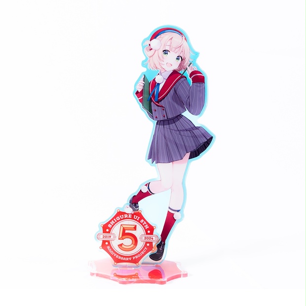 しぐれうい　オーロラアクリルスタンド　2種 しぐれうい 新衣装 オーロラアクリルスタンド ミニパーツ付き