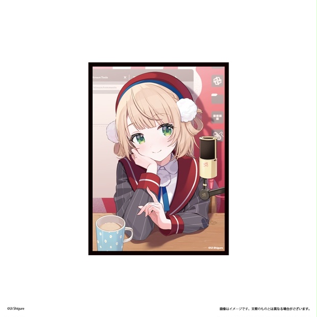 カードスリーブ（“STREAMING_AREA” ver.） - しぐれうい企画展&ライブ