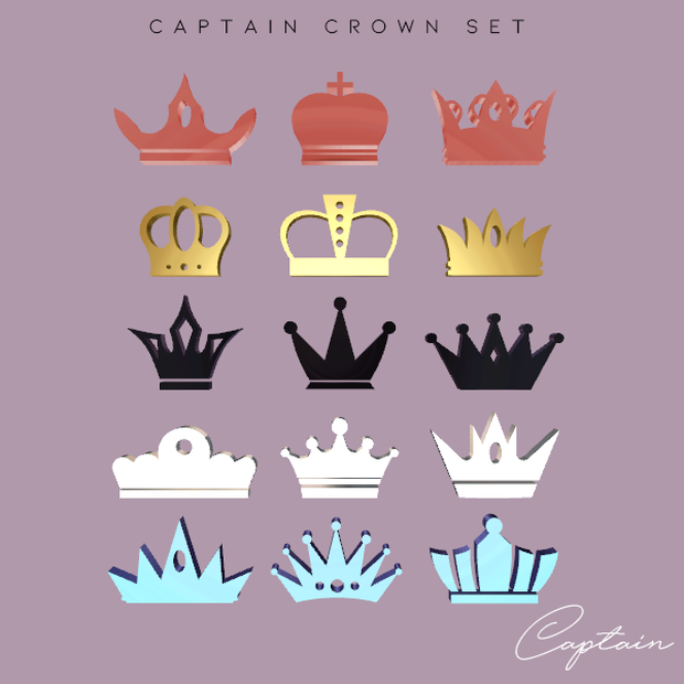 【無料】 Crown_SET ~ Accessories 『 Captain 』