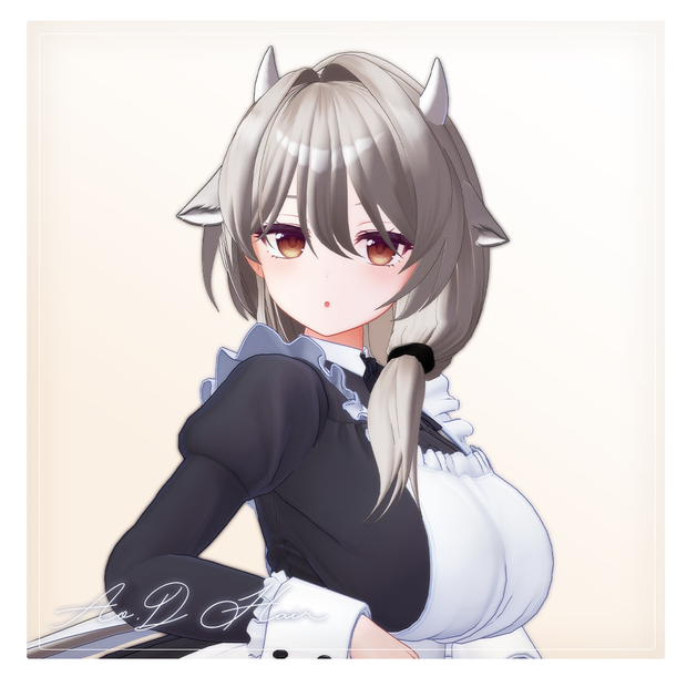  Ao.D Hair   ㅡ 【 VRChat Hair / 3Dヘア 】