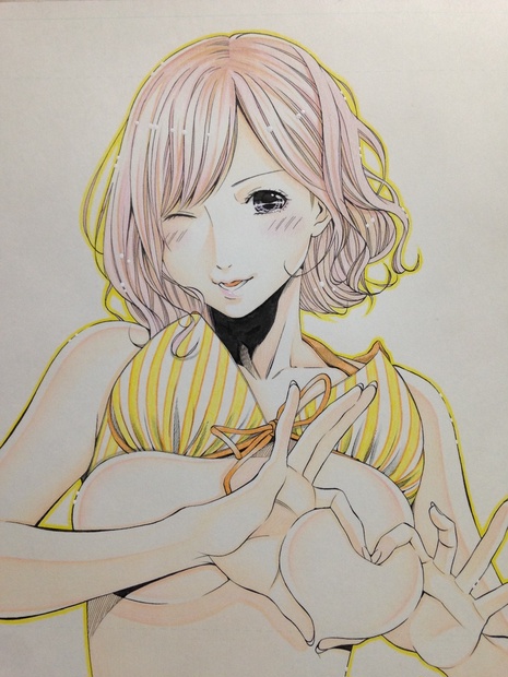 オリジナルイラスト 原画 - LD50 - BOOTH