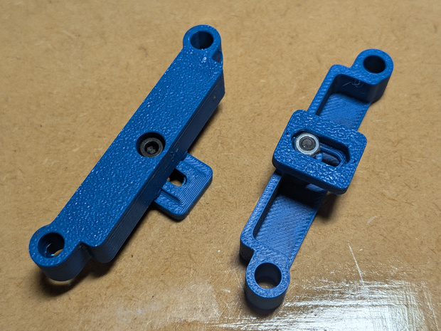 M-07/M-08用ショートリポホルダー（青）