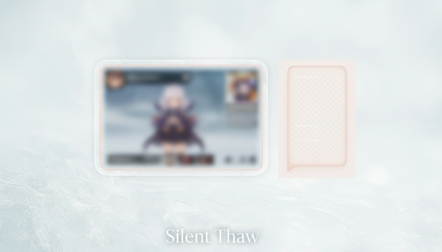 【静寂の雪解け】ASMR/雑談配信向け 配信画面オーバーレイセット - Light/Dark/Rose Quartz 3色展開