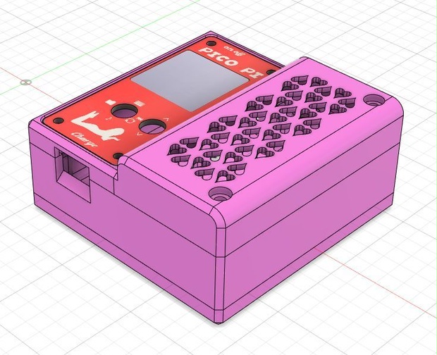 Pico Pi DAP Zero＋ZERO COMBI＋MAXDAC-CONVERTER V2専用 Adultケースデータ（stl）