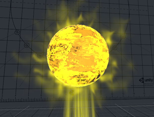 Sun With GodRays