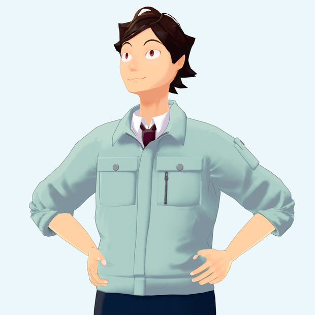【3D衣装】自家用作業服【着させられたら無料！】