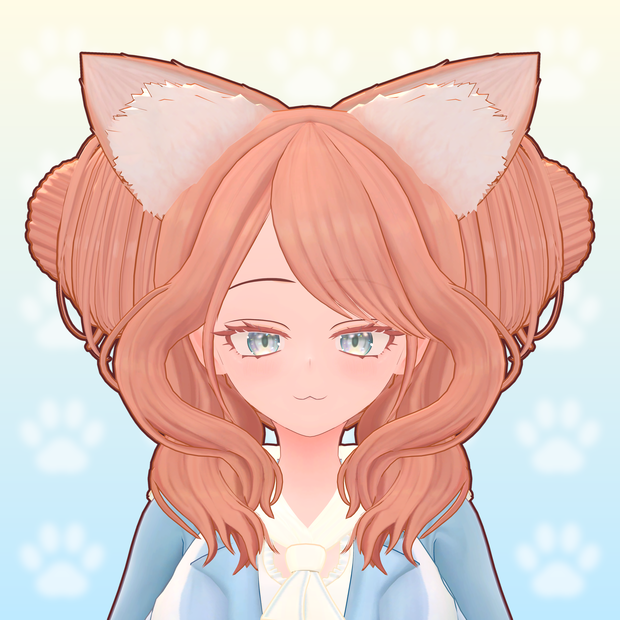 お団子ヘアー【キャミィ / Cammie専用3D髪型】
